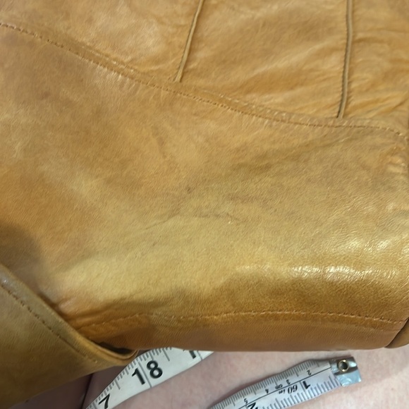 Wilson’s Vintage 70’s Carmel Soft Leather Jacket with Great Patina - Picture 7 of 7